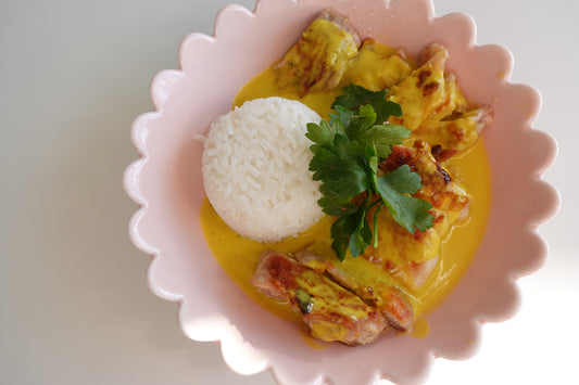 MOOD BOOSTING FOOD - TURMERIC - TURMERIC & COCONUT CHICKEN & RICE